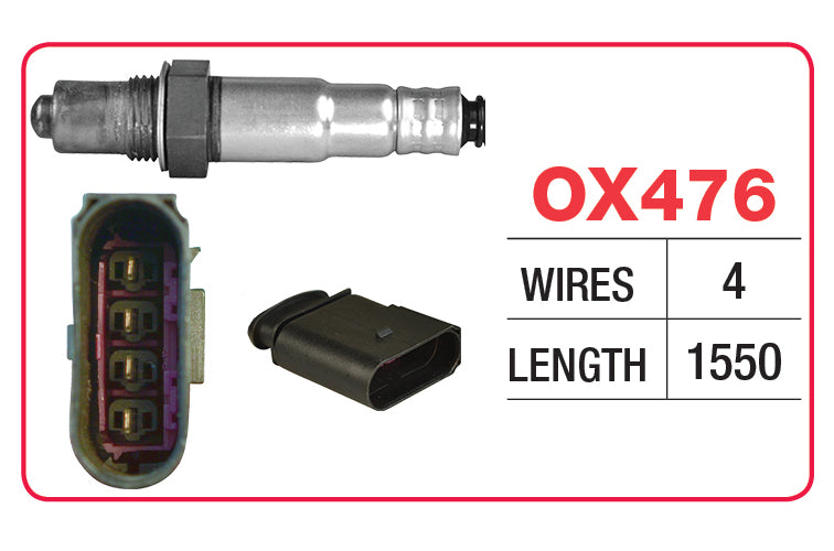 AUDI A8 Oxygen/Lambda Sensor - OX476