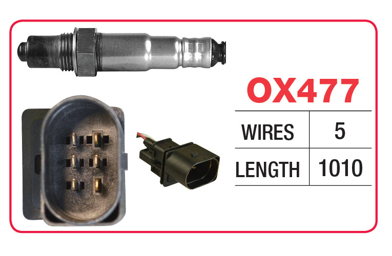 VW BORA Oxygen/Lambda Sensor - OX477