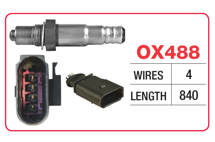 AUDI A3 Oxygen/Lambda Sensor - OX488