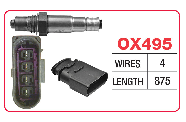 VW GOLF Oxygen/Lambda Sensor - OX495