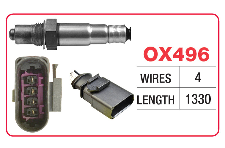 VW GOLF Oxygen/Lambda Sensor - OX496