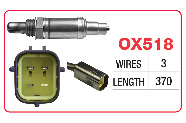 EUNOS 500 Oxygen/Lambda Sensor - OX518