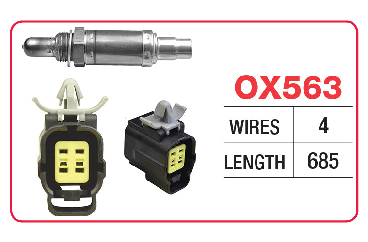 MAZDA 323 ASTINA Oxygen/Lambda Sensor - OX563