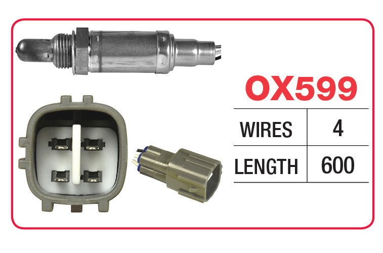 TOYOTA HILUX Oxygen/Lambda Sensor - OX599