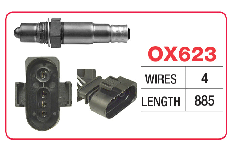 AUDI A6 Oxygen/Lambda Sensor - OX623
