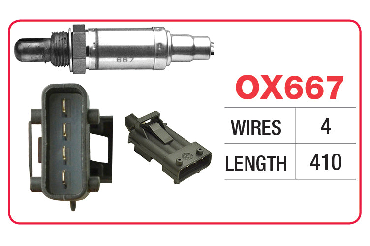 PEUGEOT 406 Oxygen/Lambda Sensor - OX667