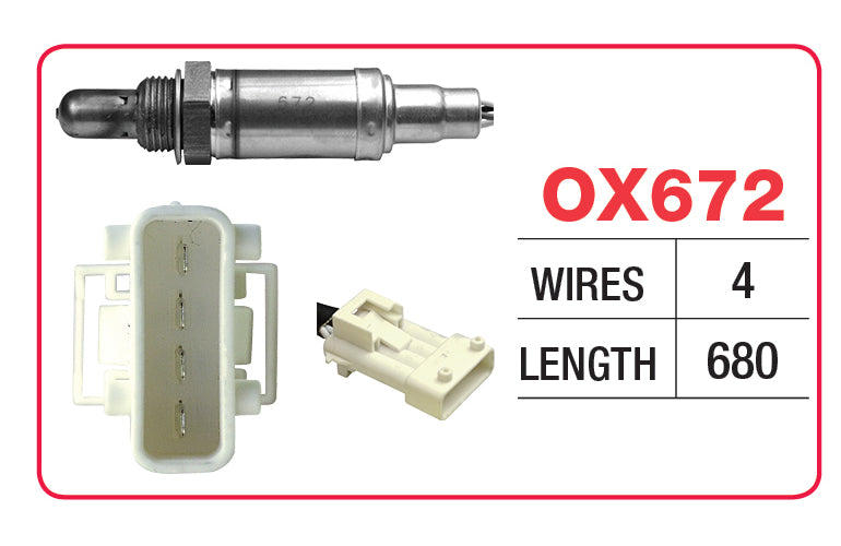 MINI MINI Oxygen/Lambda Sensor - OX672