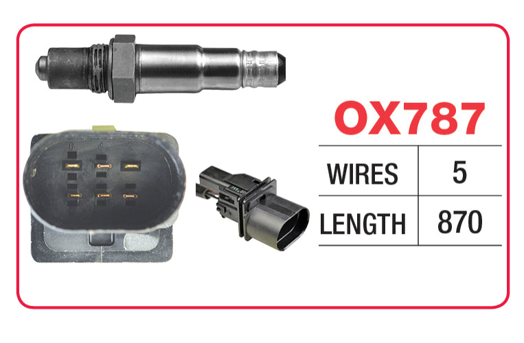 AUDI A8 Oxygen/Lambda Sensor - OX787