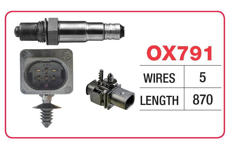 AUDI A4 Oxygen/Lambda Sensor - OX791