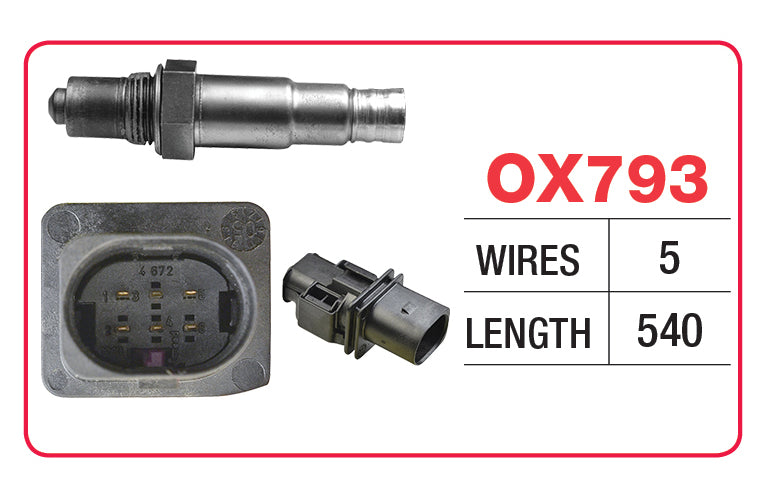 AUDI A8 Oxygen/Lambda Sensor - OX793