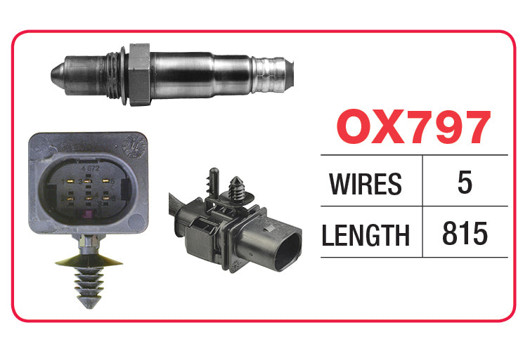 AUDI TT Oxygen/Lambda Sensor - OX797