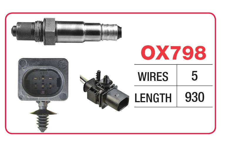 AUDI A6 Oxygen/Lambda Sensor - OX798