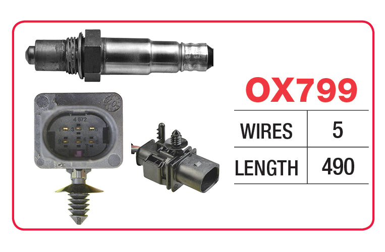 AUDI A8 Oxygen/Lambda Sensor - OX799