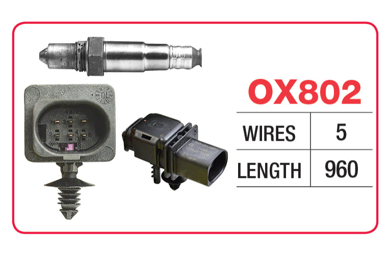 AUDI A4 Oxygen/Lambda Sensor - OX802