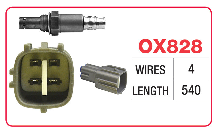 TOYOTA AURION Oxygen/Lambda Sensor - OX828