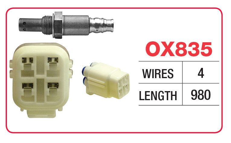 SUBARU FORESTER Oxygen/Lambda Sensor - OX835