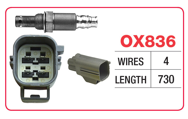 VOLVO C30 Oxygen/Lambda Sensor - OX836