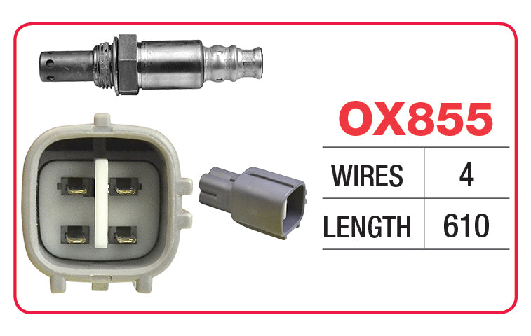 TOYOTA HILUX Oxygen/Lambda Sensor - OX855