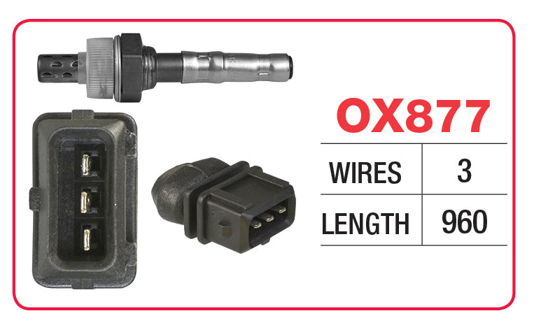 VW GOLF Oxygen/Lambda Sensor - OX877