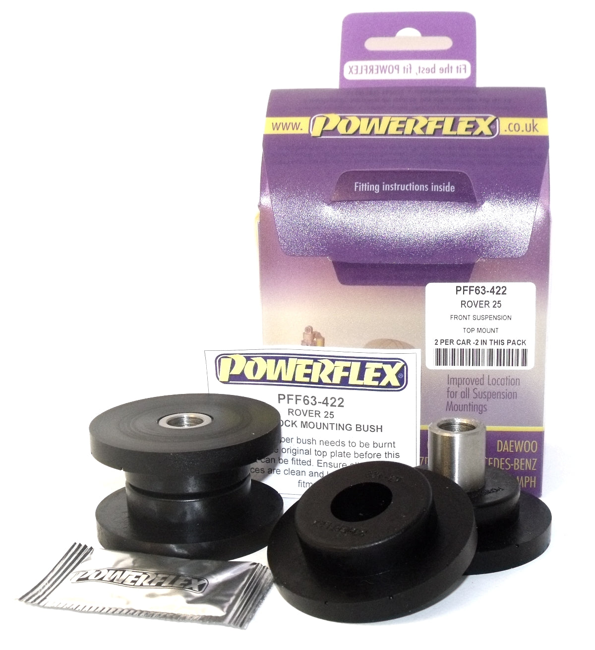 Rover 200 Series (1995 - 1999), 25 (1999 - 2005) Front Top Mount